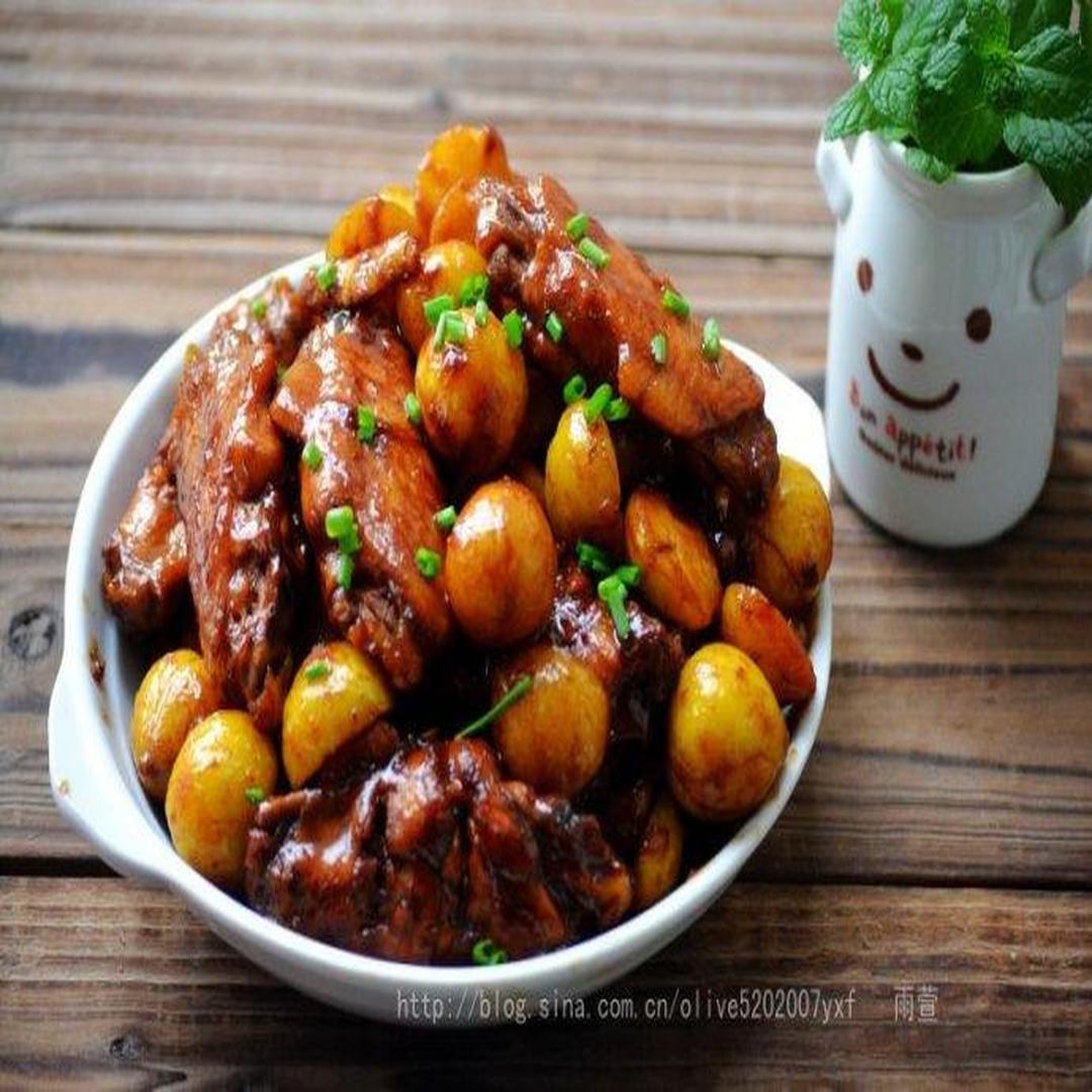 板栗清蒸鸡翅 板栗清蒸鸡翅