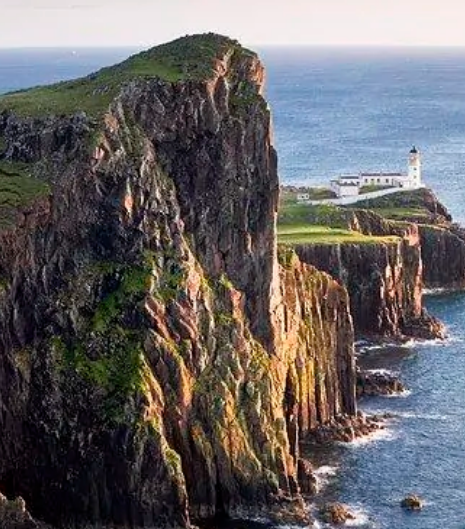 海蚀崖真实景观