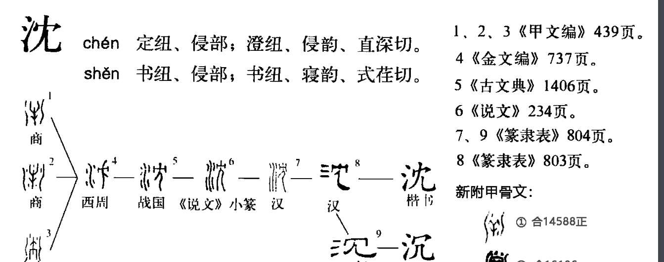 楡汉字