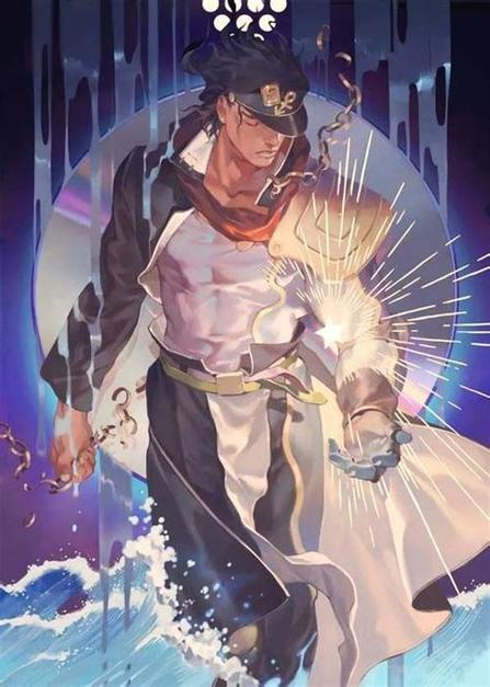 空条承太郎 漫画 Jojo的奇妙冒险 主人公 头条百科