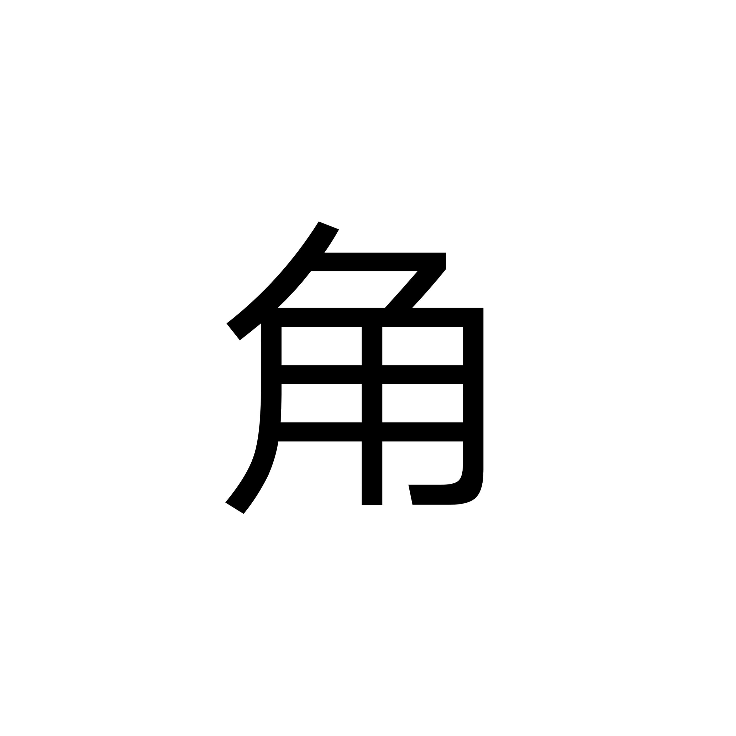 角漢字