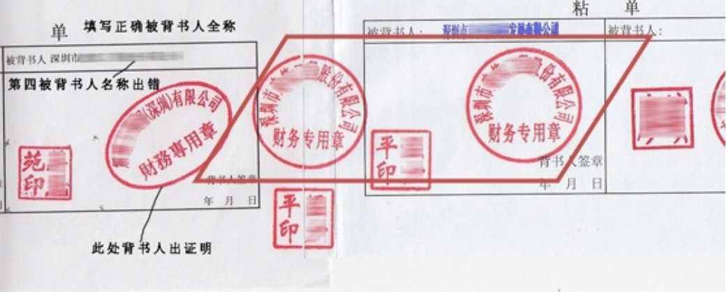 汇票背书