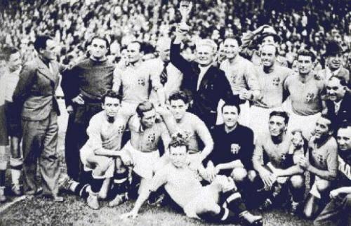 1938年法国世界杯场面