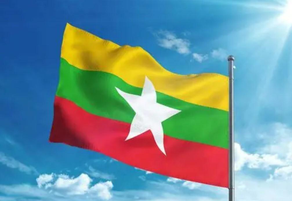 缅甸联邦共和国国旗 快懂百科