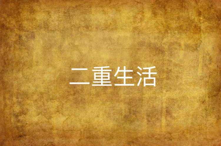 二重生活 12年日本小说作品 内容介绍 作者介绍 头条百科