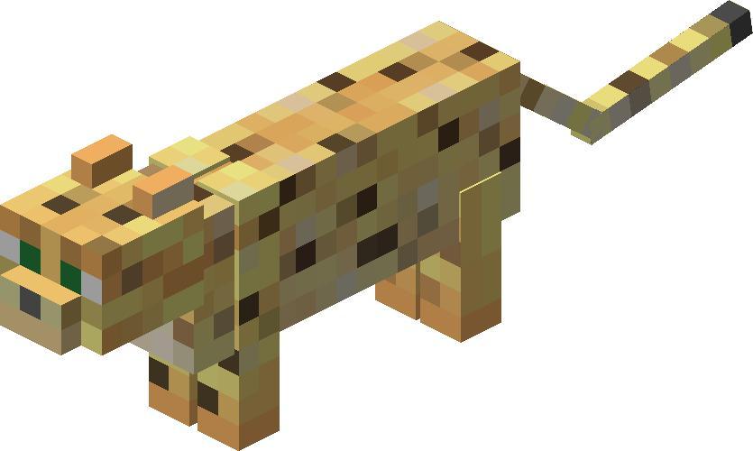 豹猫 Minecraft中的生物 生成 外貌 行为 头条百科